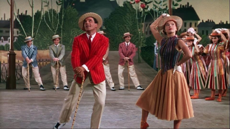 Gene CKelly and Leslie Caron in "An American in Paris."